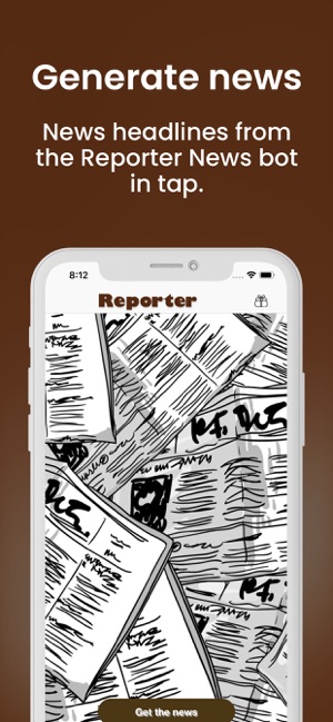 Reporter - News Creative bot(圖1)-速報App