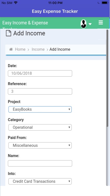 Easy Expense Tracker Manager screenshot-3