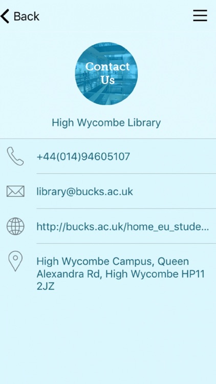 Bucks Library App