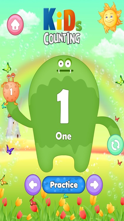 Kids Monster Counting