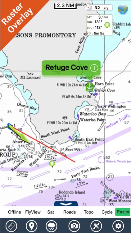 Melbourne HD Nautical Charts