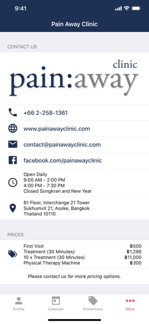 Pain Away - Booking App(圖7)-速報App