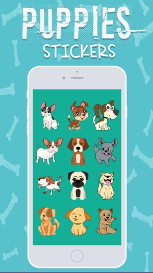 Cute Puppies Stickers!(圖2)-速報App