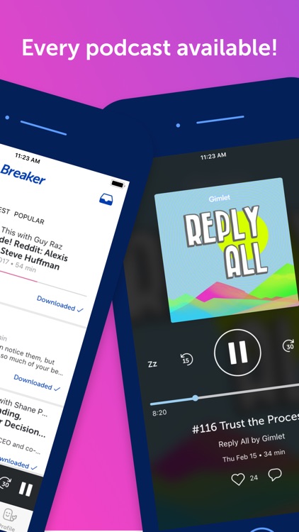 Breaker—The social podcast app