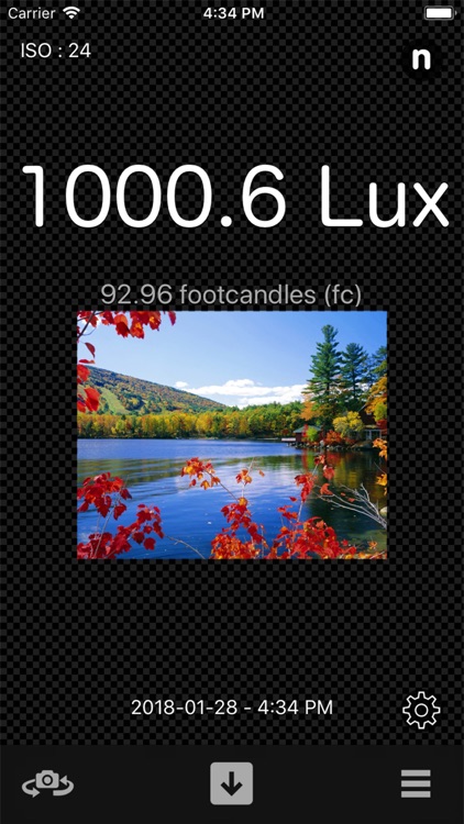 Light Meter - Brightness Calc