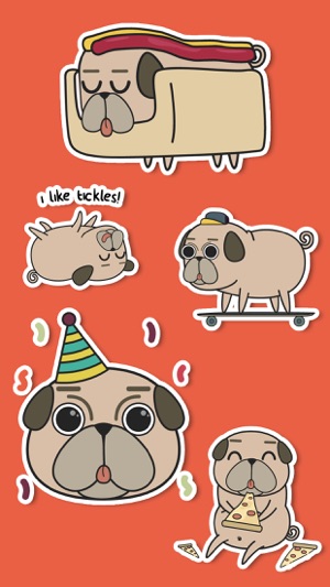 Pug Puppy Sticker Pack!(圖2)-速報App