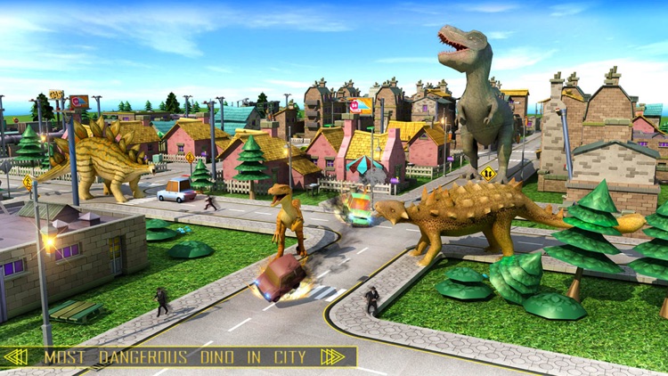 Wild Dino City Attack