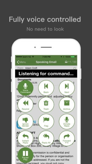 Speaking Email - voice reader(圖2)-速報App
