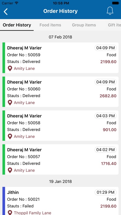 Food On Fly Business App screenshot 4