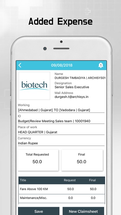 Biotech TMA screenshot 3