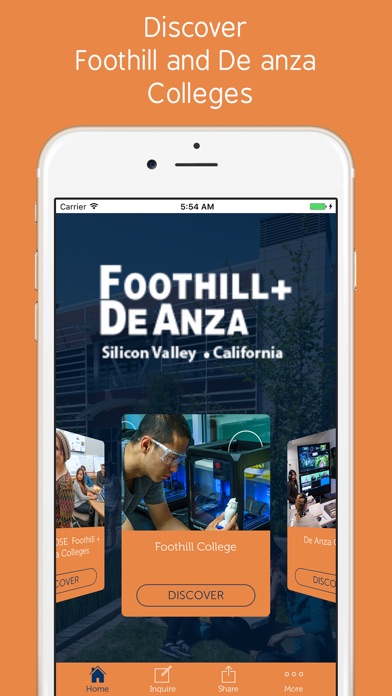 Foothill and DeAnza Colleges screenshot 2