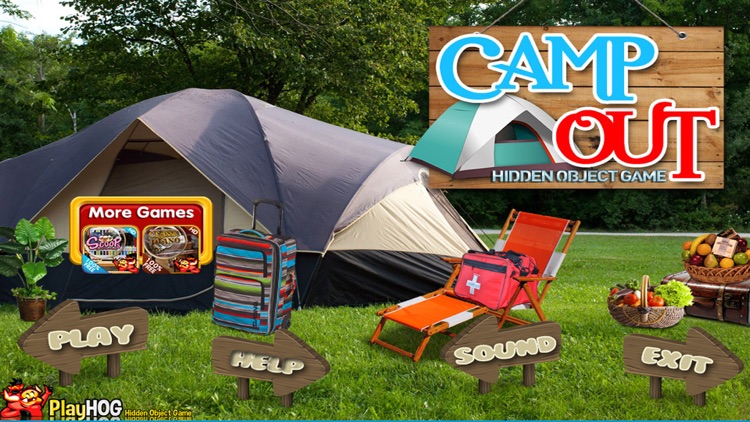 Camp Out Hidden Objects Games screenshot-3