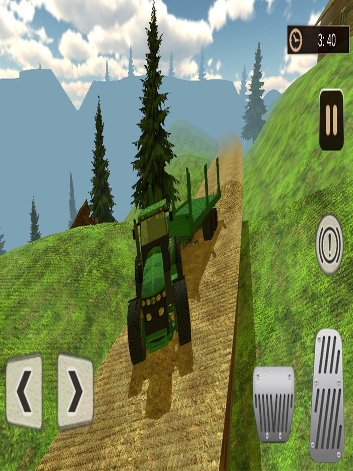 Mountain Log Transporter Crane