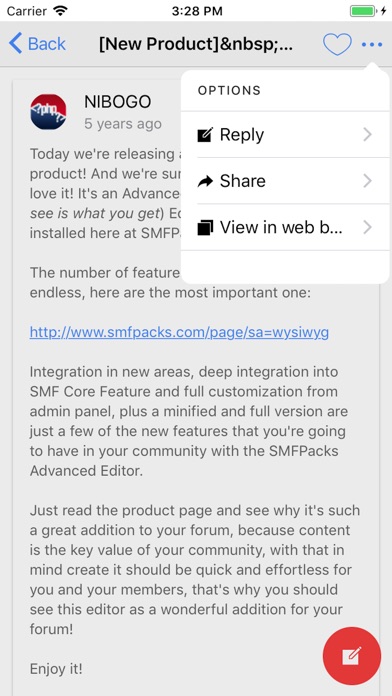 SMFPacks.com screenshot 2