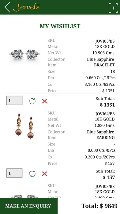 Jewels E-commerce screenshot 4