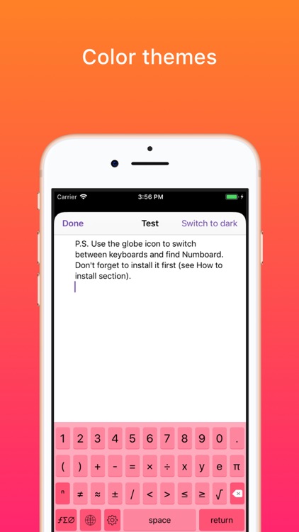Numboard – Scientific Keyboard screenshot-4