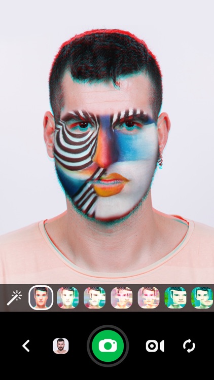 Glitch Mask Camera Pro