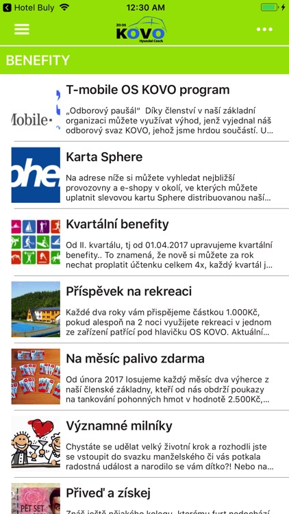 ZO OS KOVO Hyundai Czech screenshot-3