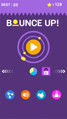 Game screenshot Bounce Up-Jump Game mod apk