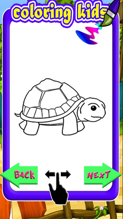 Turtle Coloring Book Games Education