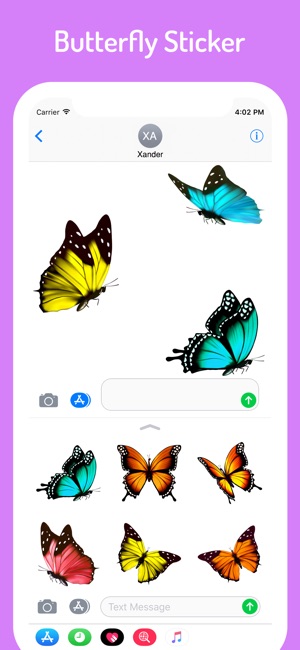 Glossy Butterflies Stickers(圖3)-速報App