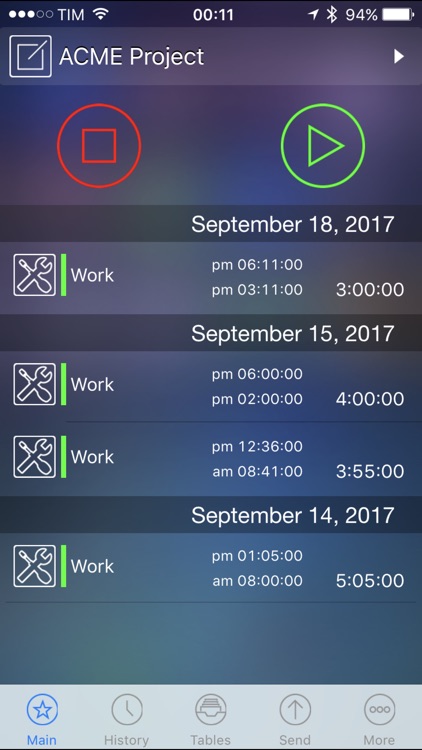 Live Time - Time Tracker