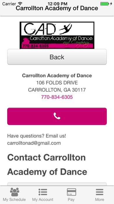 Carrollton Academy of Dance screenshot 3