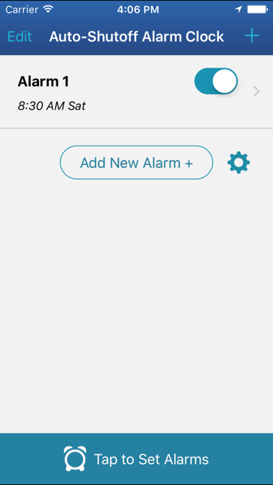 Auto-Shutoff Alarm Clock Screenshot 4