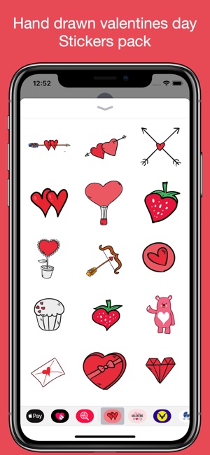 Hand drawn valentines day(圖1)-速報App