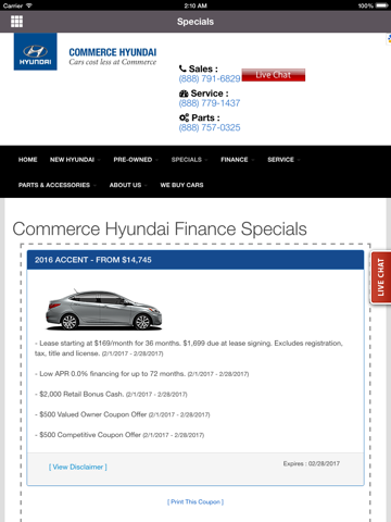 Downey Hyundai screenshot 4