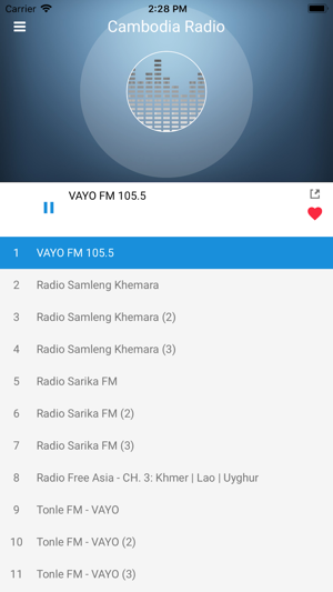 Cambodia Radio Station: Khmer(圖2)-速報App