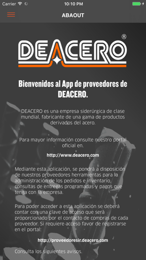 PORTAL DE PROVEEDORES DEACERO(圖5)-速報App