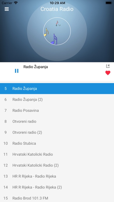 Croatia Radio Station:Croatian screenshot 4