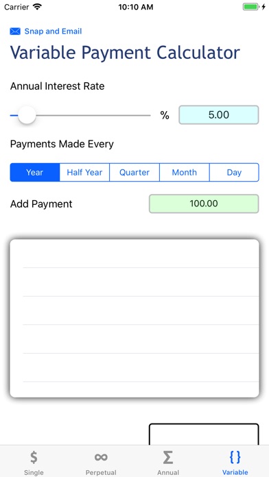 FinCalc TVM screenshot 4