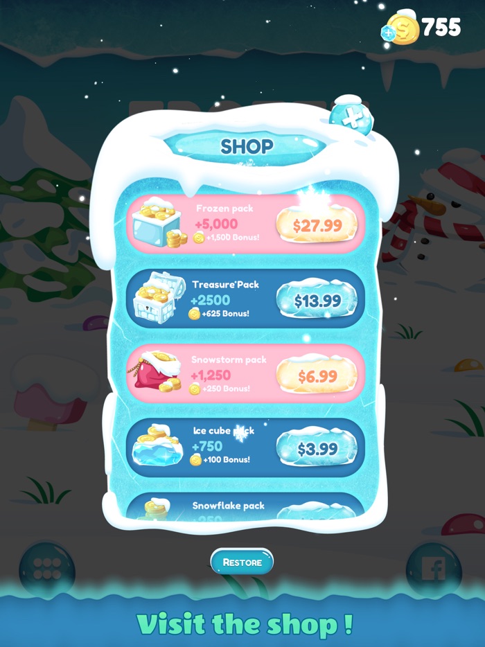 Frozen Words - Word Crossy