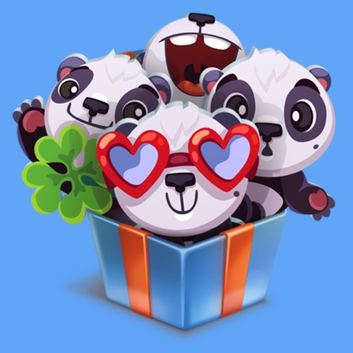 pandaSTiK sticker for iMessage