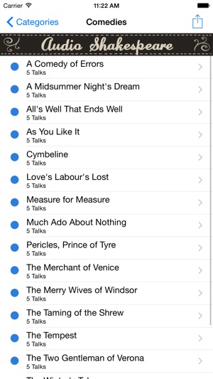 Shakespeare Audio Library(圖2)-速報App