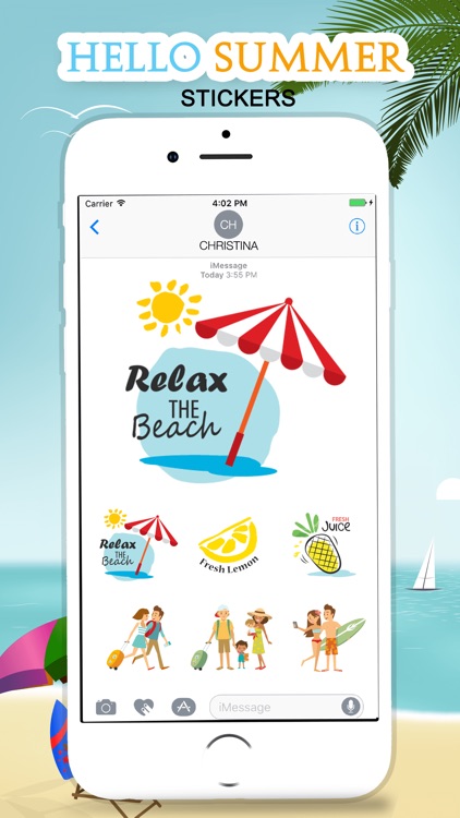 Hello Summer Stickers!