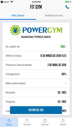 PowerGym App