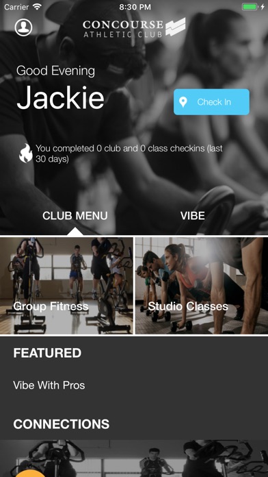 Concourse Athletic Club App screenshot 2