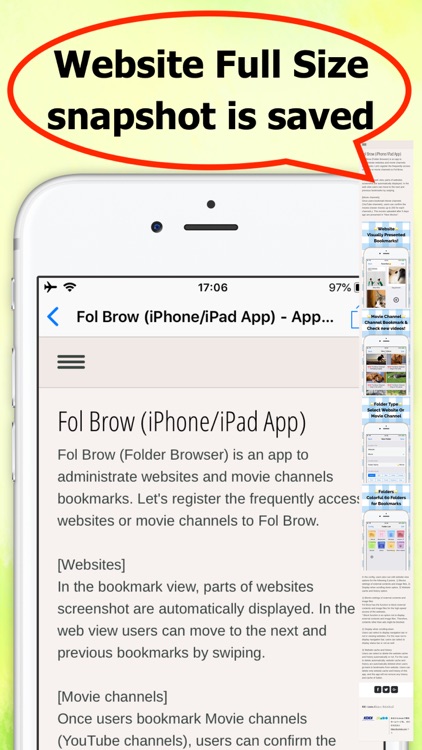 Web Snap App
