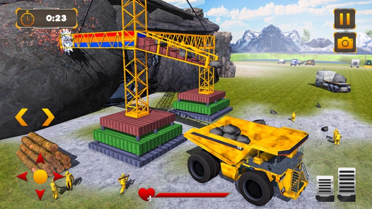 Rock Mining Construction Sim screenshot-4