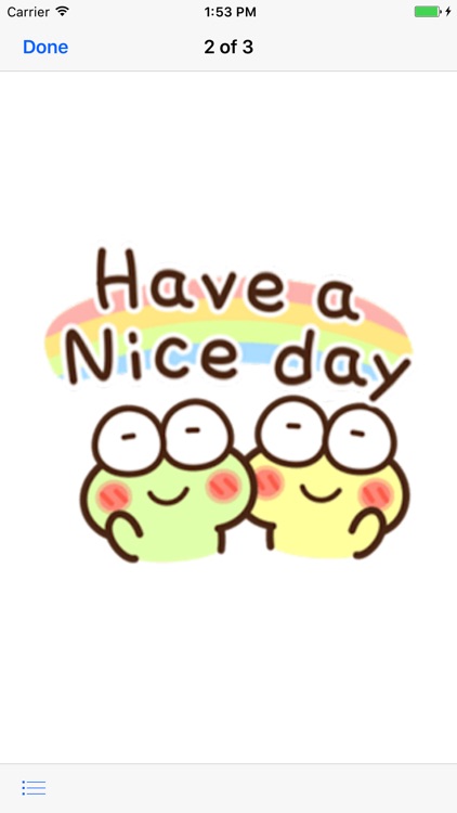 Very Cute Frog Emoji Sticker