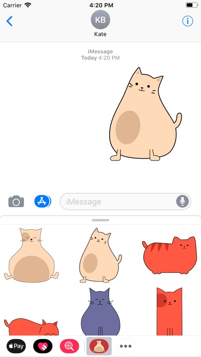 MeowMeowFacts Cat Stickers screenshot 3