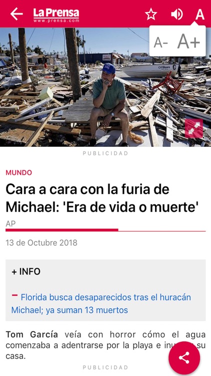 La Prensa para iPhone screenshot-3