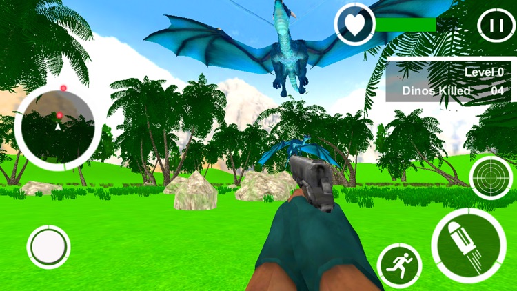 Dragon vs Dinosaur shooting 3D screenshot-3