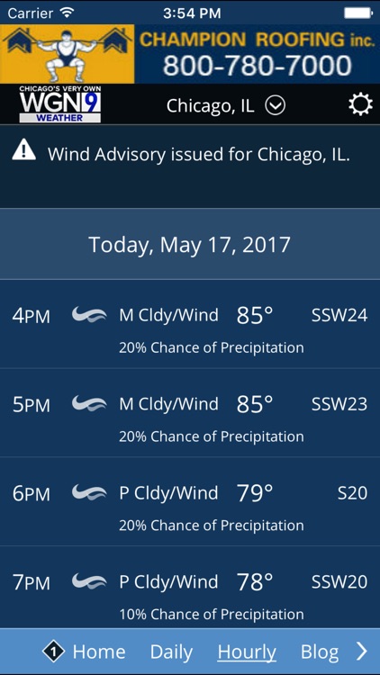 WGN-TV Chicago Weather screenshot-3