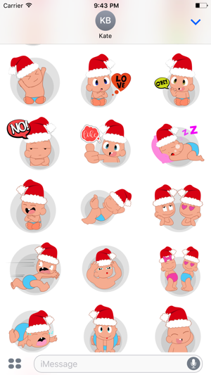 Baby emoji Mery Christmas(圖2)-速報App