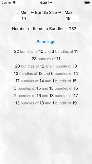 Bundle Calculator(圖2)-速報App