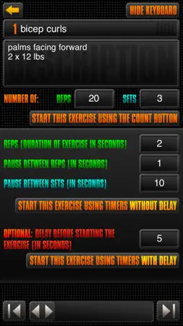 Game screenshot Reps and Sets Counter + Timer hack